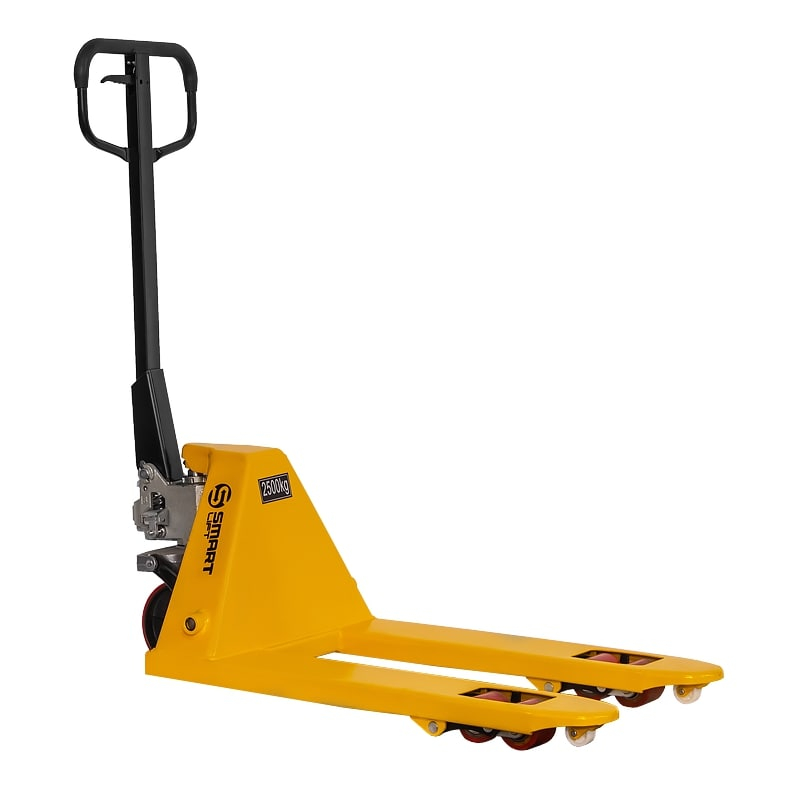 Гидравлическая тележка (рохля) SD-S (CBY-BF2.5, г/п 2500 кг, 550х800 мм, PDP, коротковильная) SMARTLIFT (SMART)