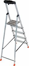 Стремянка с большой полкой, 5 ступени SAFETY