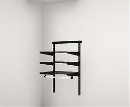 Гардеробная система GS. Прихожая №7