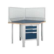Верстак (угловой) CTR U532.S3.1-1R