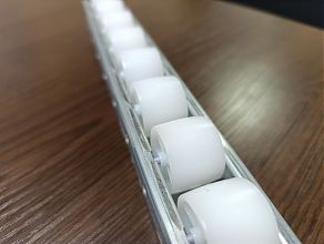 Роликовая планка для гравитационного стеллажа