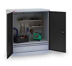 Инструментальный шкаф ИП-1-0.5/4 (Графит)