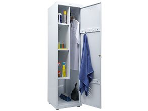 Медицинский шкаф для уборочного инвентаря МД 1 ШМ-SS