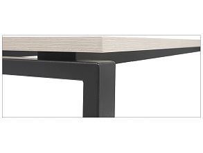 Стол NT 160X70 белое дерево/антрацит