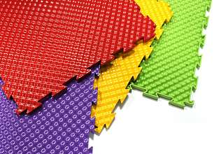 Спортивное покрытие FACTOR SPORT Soft, мягкое (черный, 14мм)