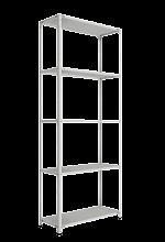 Стеллаж СТ-012 2500х1000х400, 5 полок цинк, нагрузка 200