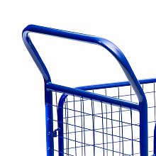 Тележка платформенная КПО-500С-160-К , с бортами, 600х1150мм