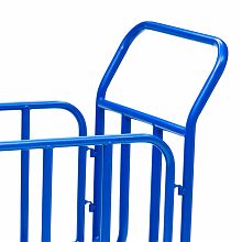 Тележка платформенная КПО-500Т-200-К , с бортами, 800х1200мм