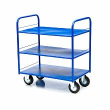 Тележка платформенная КР-3-125-И 3-х ярусная, 600х900мм