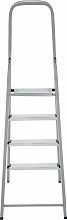 Стремянка стальная с алюминиевыми ступенями NV1130.4