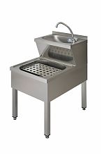 Ванна моечная односекционная цельнотянутая ВМЦ 800x700x860 Нержавеющий каркас