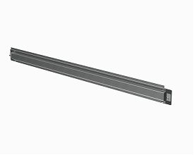 Рельс алюминиевая 1800 мм для крепления лотков (RAL7012)