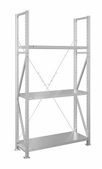 Стеллаж MS U 300x70x80/3 (Нагрузка на полку 200, сплошная)